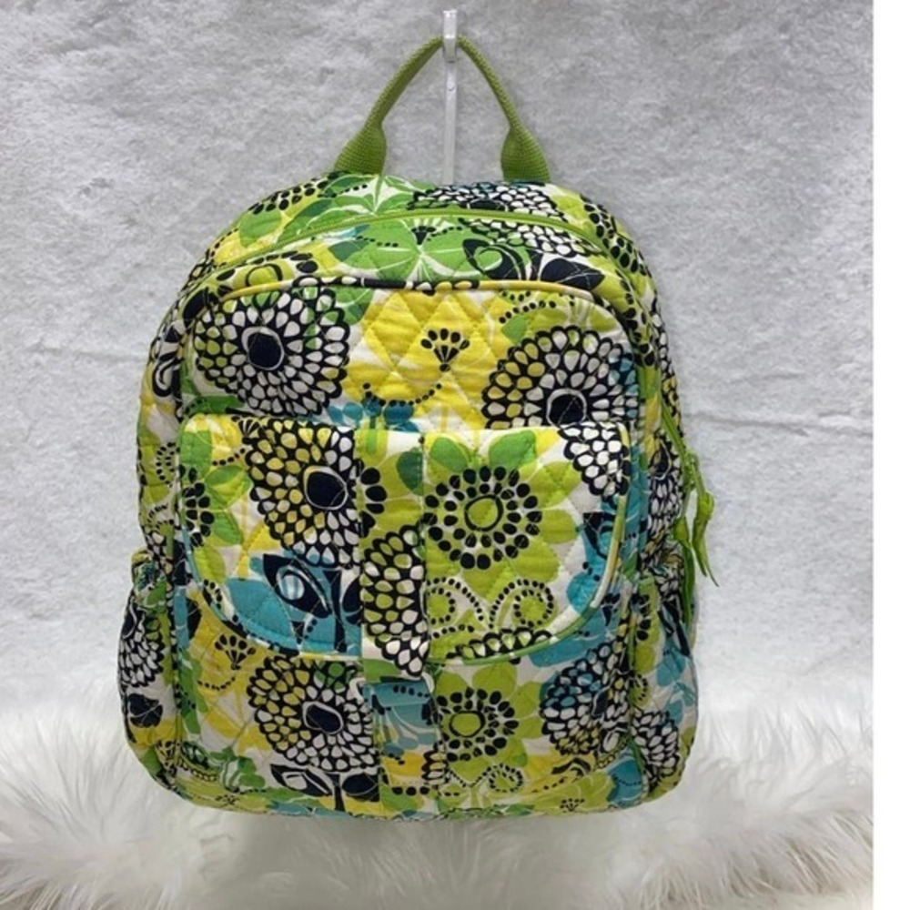 Vera Bradley - Spring Backpack / Work Bag / Laptop Case / Baby Bag / Like New!